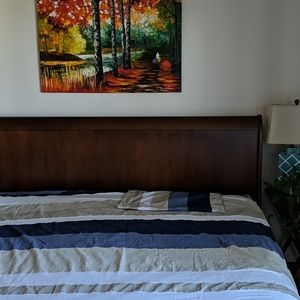 Nautica Cotton 2-Pc. Colorblock Twin Duvet Set